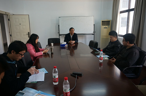 宋西德书记向武汉大学国际软件百家乐规则
博士生进行招聘宣传